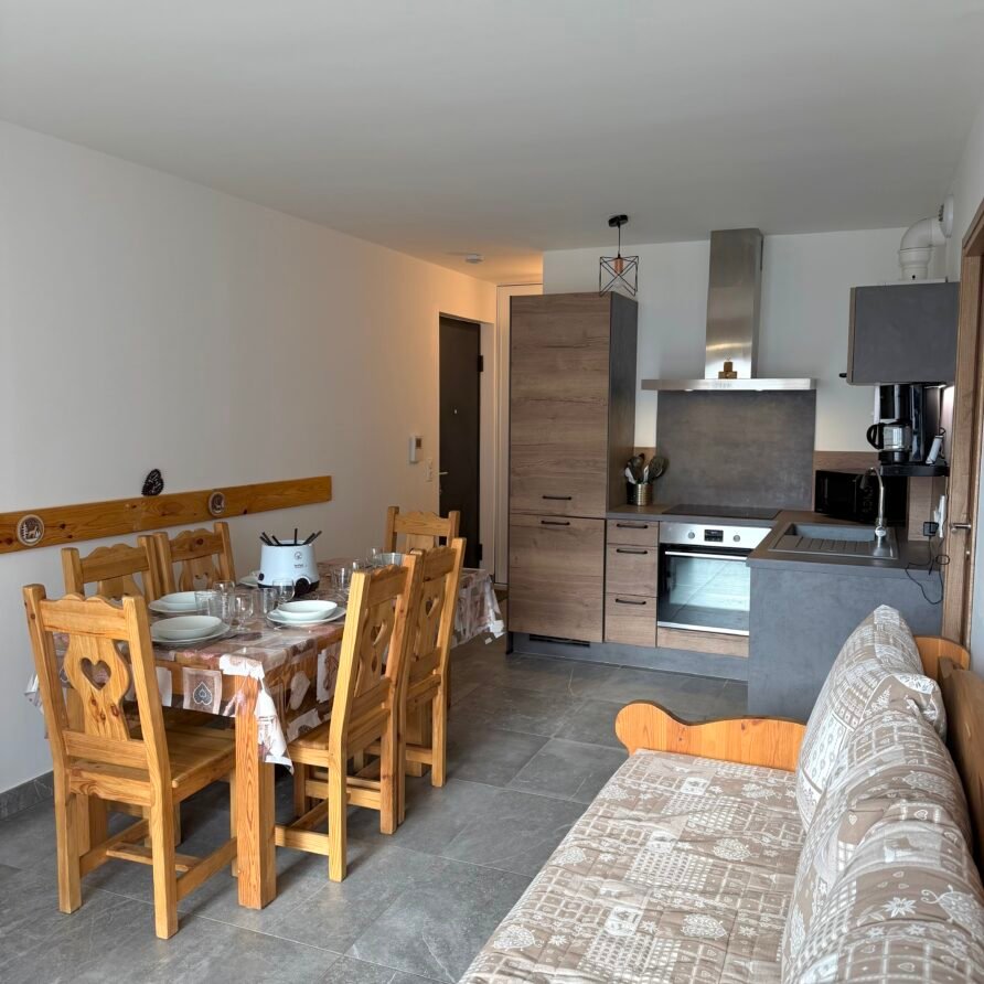 Appartement 6 personnes au cœur de Valmeinier – Céleste 001